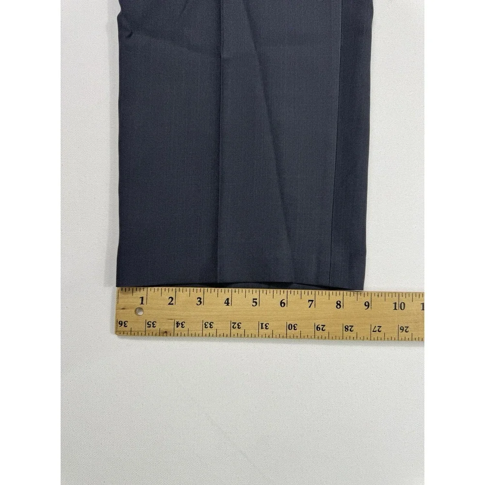 Haggar Men’s 40x32 E-Clo Dress Pant NWT Black Cuffed Classic Fit Career Casual